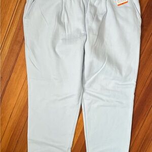 Mondetta Light Blue-Gray Fleece Straight Leg Pants